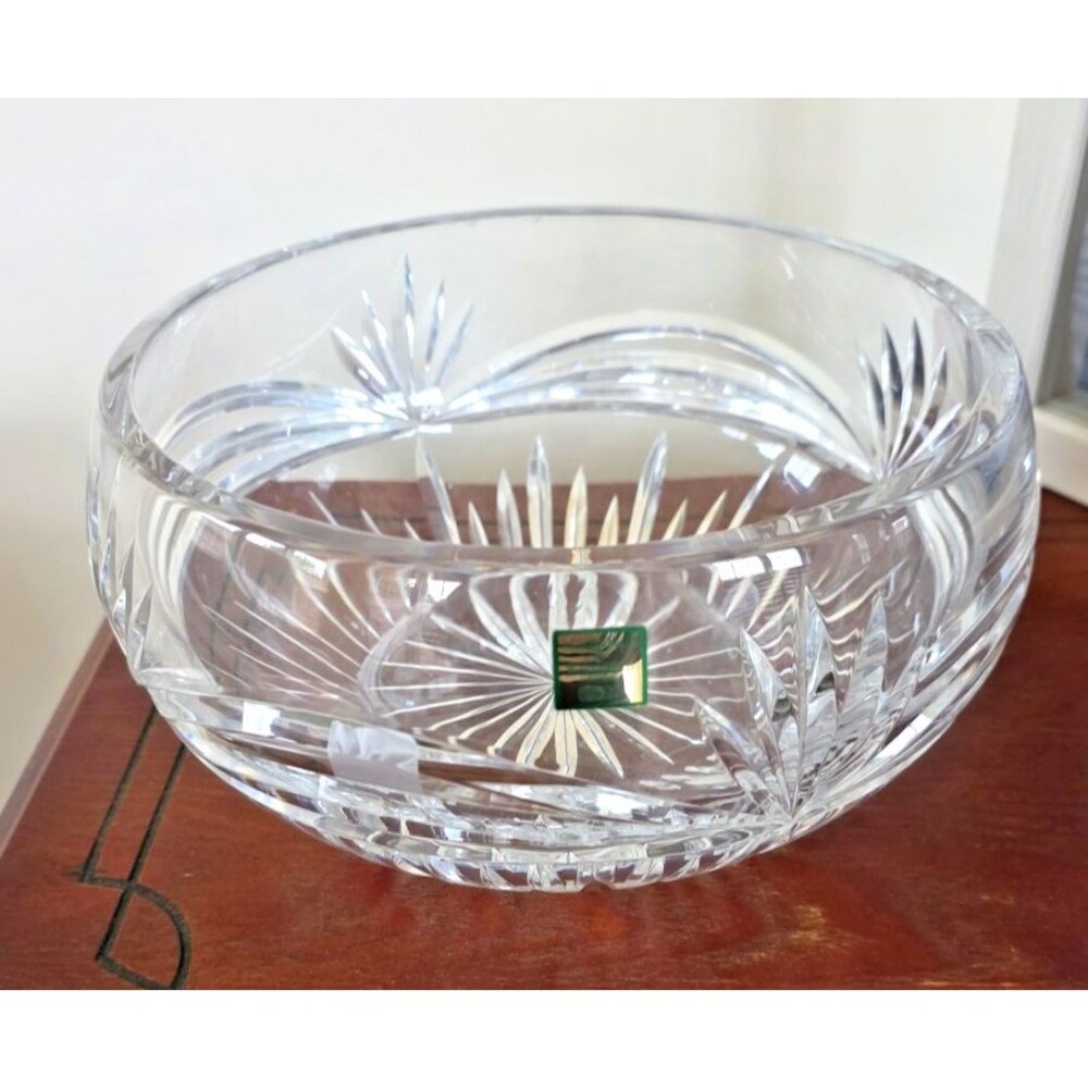 Marquis By Waterford Hand Cut Crystal 8.75” Large Bowl-Made In Germany New